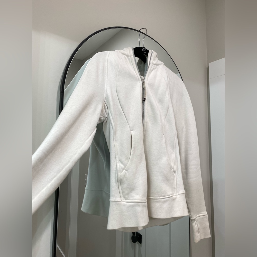 Lululemon White Jacket Size 6